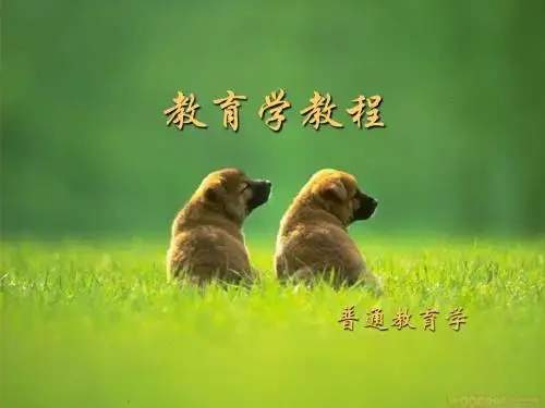 导论 教育学概述