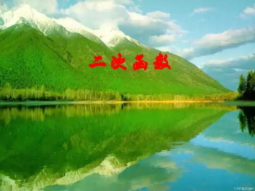 初三数学复习《二次函数》(专题复习)PPT课件