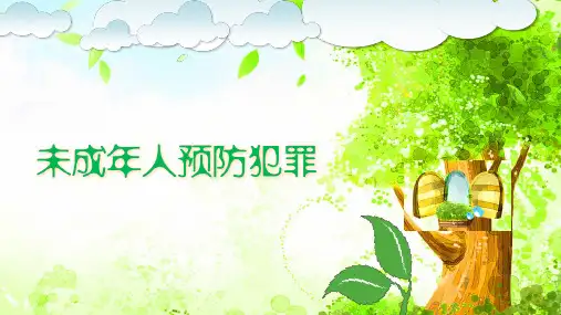 预防未成年人犯罪PPT模板