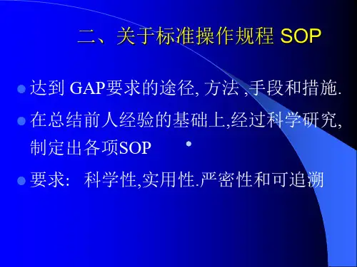 中药材生产质量管理规范(GAP)(3)