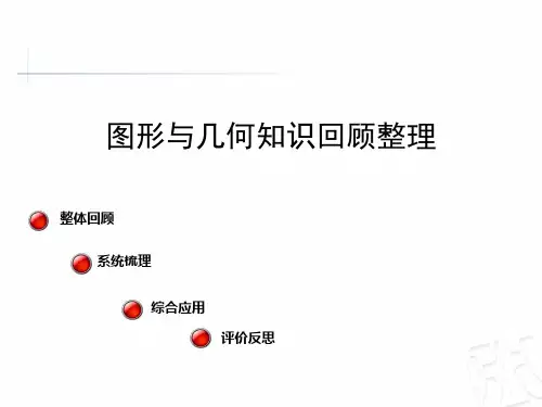 小学数学《图形与几何》知识回顾整理