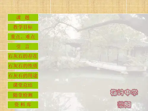 石灰石PPT课件