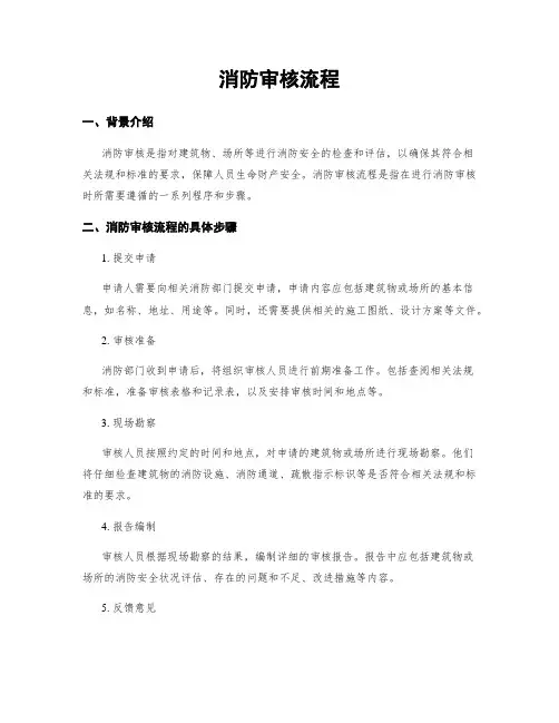 消防审核流程