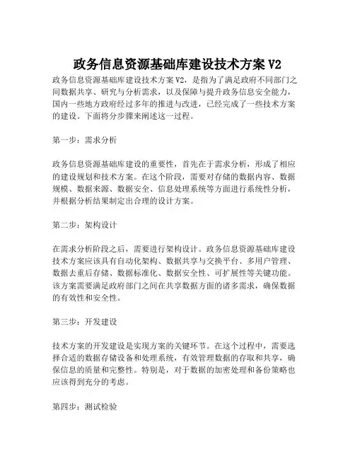 2023-政务信息资源基础库建设技术方案V2-1