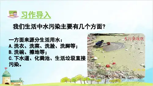 部编本人教版六年级上册习作六学写倡议书ppt课件