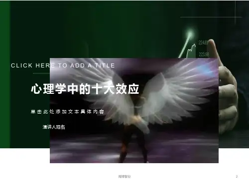 心理学的十大效应