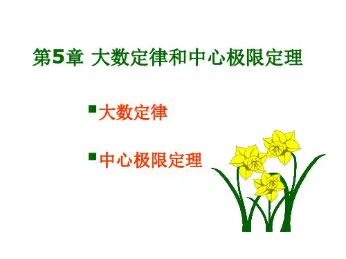 概率论课件第五章资料