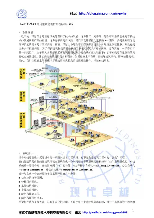 EIA-TIA5684-8商用建筑物电信布线标准-1995