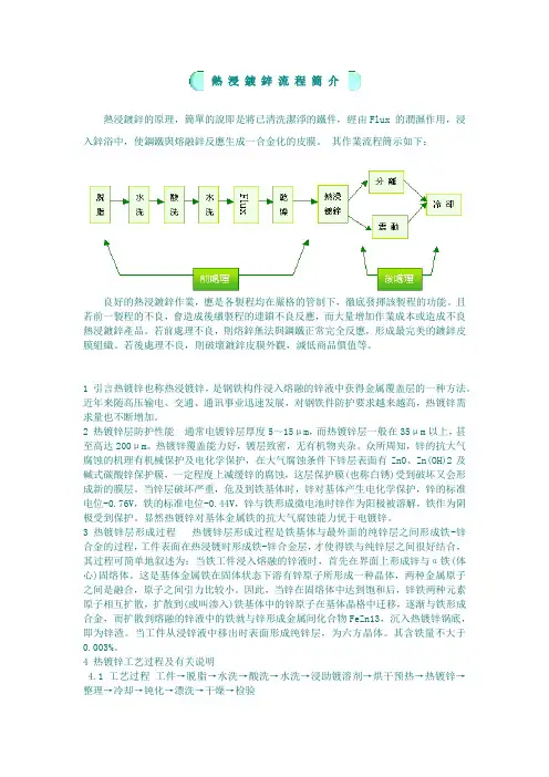 陶瓷锌锅热镀锌工艺及电镀锌