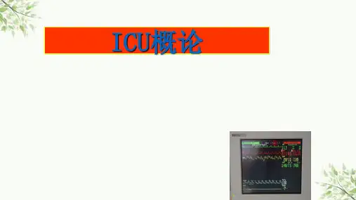ICU概论ppt课件