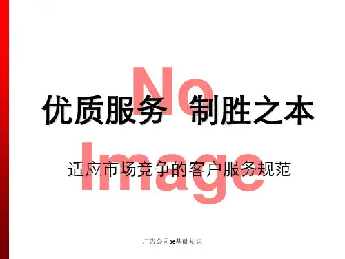 广告公司ae基础知识