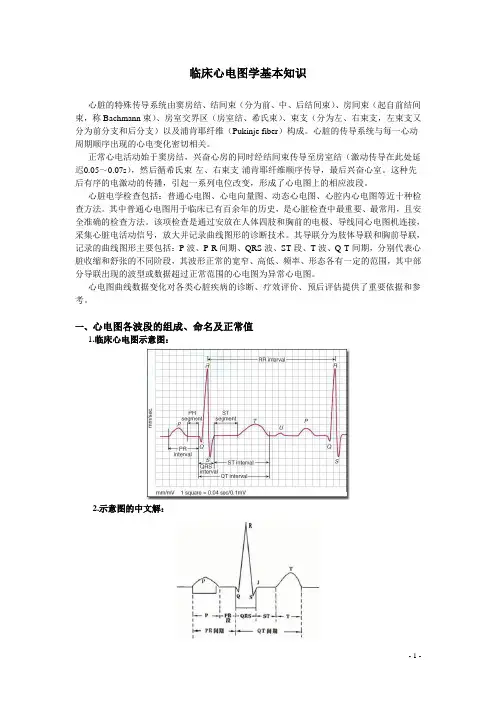 临床心电图学基本知识