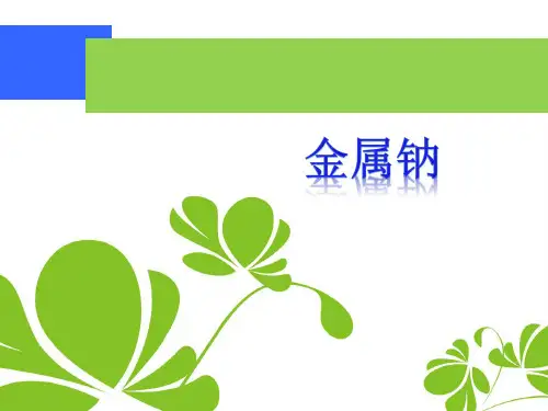 金属钠的性质(公开课)