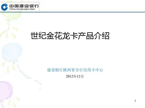 世纪金花龙卡产品介绍