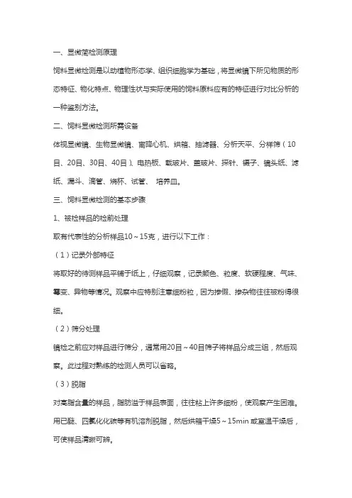 原料的掺假识别
