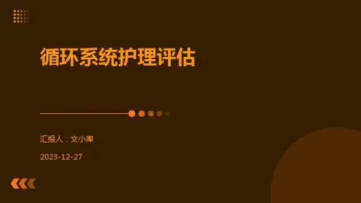 循环系统护理评估