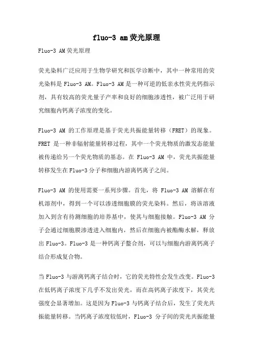 fluo-3 am荧光原理