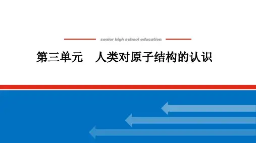 高中化学新苏教版必修一：2.3 人类对原子结构的认识 课件(45张)