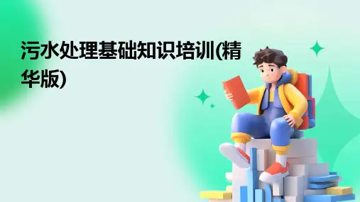 污水处理基础知识培训(精华版)