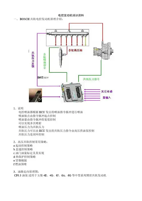 电控发动机培训资料