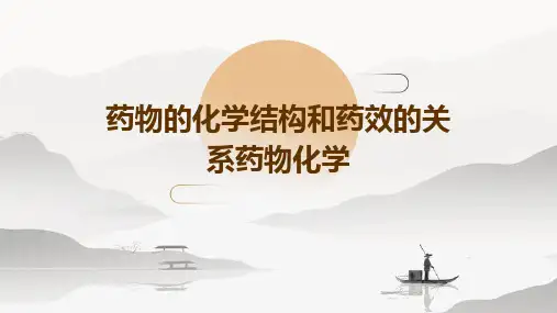 药物的化学结构和药效的关系药物化学