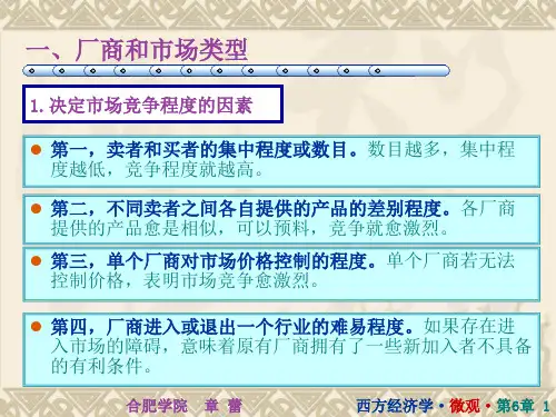 高鸿业版西方经济学06.ppt