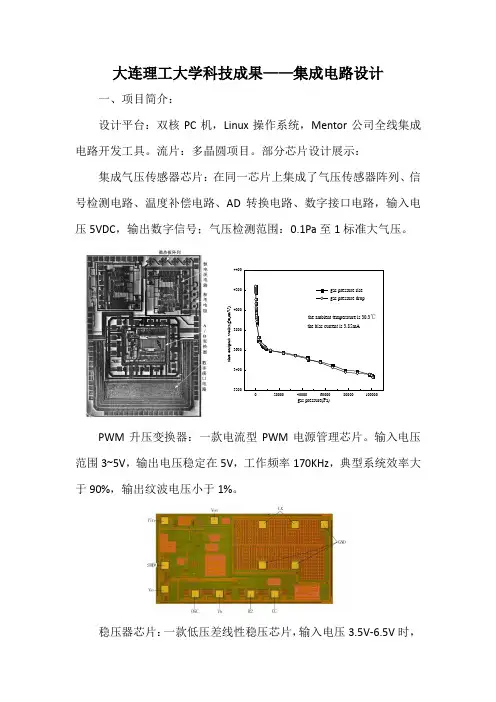 大连理工大学科技成果——集成电路设计