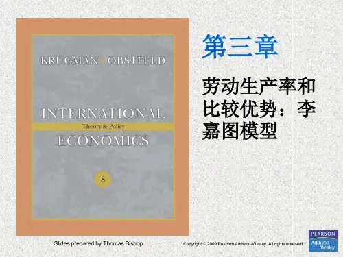 国际经济学克鲁格曼版ppt课件