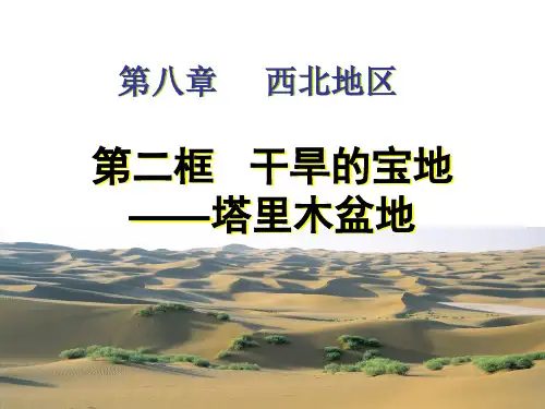 人教八下8.2 干旱的宝地塔里木盆地 (共34张PPT)