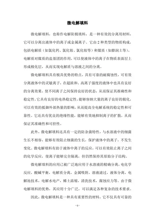 微电解填料