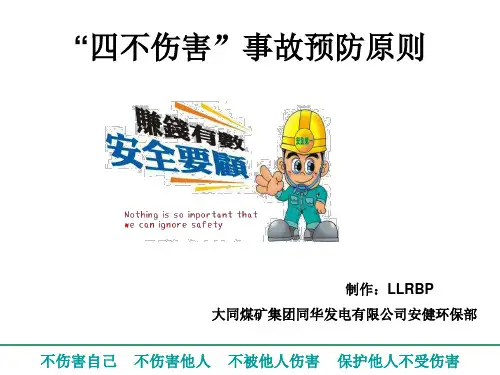 电力安全生产四不伤害学习课件