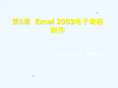 办公自动化第6章