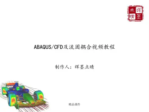 abaqus FSI流固耦合教程 