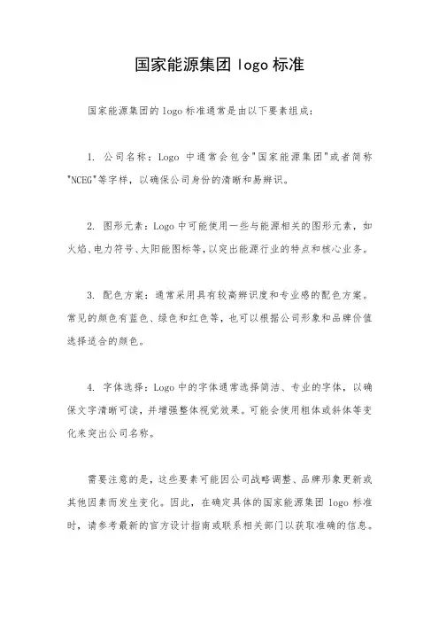 国家能源集团logo标准