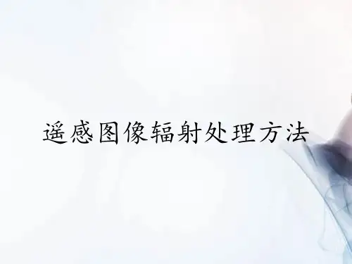 遥感图像辐射处理方法