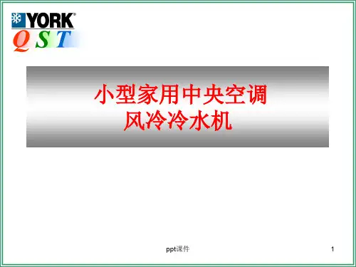 约克冷水机组系统组成  ppt课件