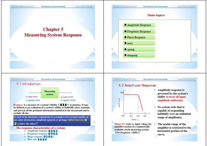 Chapter5-Measuring system response