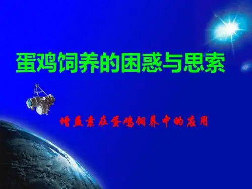 蛋鸡饲养的困惑与思索ppt课件