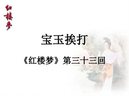 《红楼梦》之《宝玉挨打》教学课件