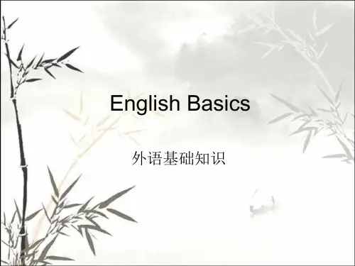 英语基础教学课件-PPT