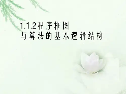 高中数学 顺序结构与程序框图课件 新人教A版必修3