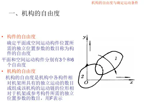 平面自由度计算