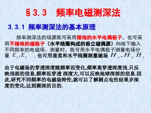 频率域电磁测深