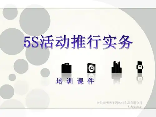 5S活动推行实务.