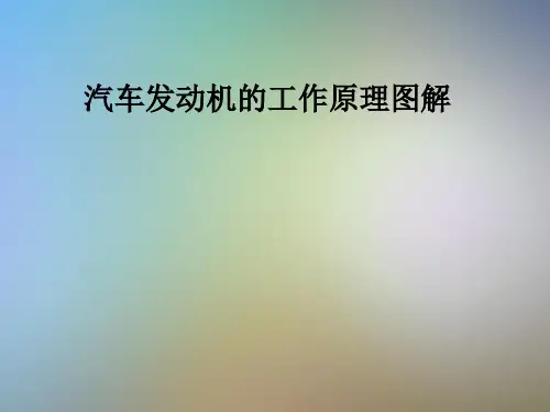 汽车发动机的工作原理图解