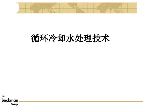 循环冷却水基本知识PPT-BUCKMAN