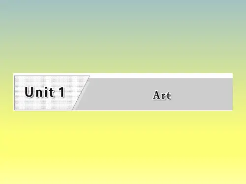 人教版高中英语选修六Unit1 Grammar and Writing 课件