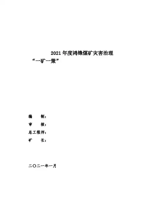 一矿一策(参考资料)(1)(1)