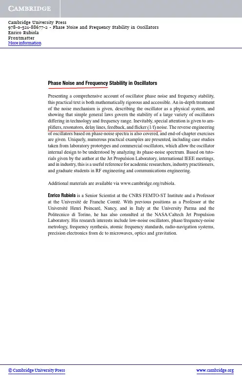 Phase_noise_and_frequency_stability_in_oscillators-Rubiola_2009