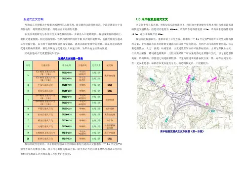 互通式立交方案(3页)